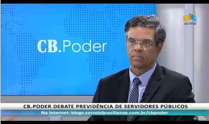 Ricardo Pena, presidente da Fundação de Previdência Complementar do Servidor Público Federal do Poder Executivo (Funpresp)(foto: Reprodução/TV Brasília) Ricardo Pena, presidente da Fundação de Previdência Complementar do Servidor Público Federal do Poder Executivo (Funpresp)(foto: Reprodução/TV Brasília)