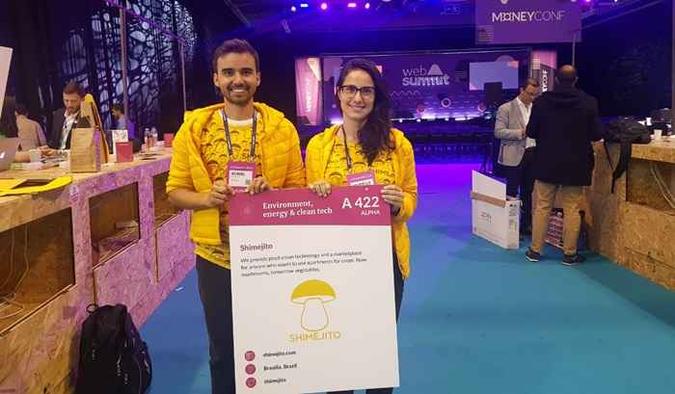 Adriel Rodrigues e Marielle Burti, da Shimejito: casal unido no empreendedorismo e na busca por um mundo melhor(foto: Arquivo pessoal) Adriel Rodrigues e Marielle Burti, da Shimejito: casal unido no empreendedorismo e na busca por um mundo melhor(foto: Arquivo pessoal)