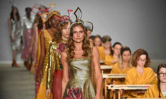 Desfile da Patricia Vieira(foto: Agência Fotosite/ Divulgação) Desfile da Patricia Vieira(foto: Agência Fotosite/ Divulgação)