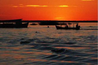 Um dos espetáculos mais aguardados é o pôr do sol(foto: Paulino Menezes/MTur) Um dos espetáculos mais aguardados é o pôr do sol(foto: Paulino Menezes/MTur)