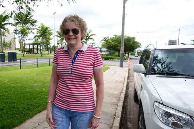 Apesar da frustração por ter o passeio cancelado, a economista acredita que fechar as portas é um caminho para evitar confusão(foto: Ed Alves/CB/D.A Press) Apesar da frustração por ter o passeio cancelado, a economista acredita que fechar as portas é um caminho para evitar confusão(foto: Ed Alves/CB/D.A Press)