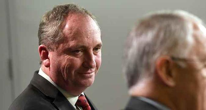 Joyce é líder do Partido Nacional, um dos pilares da coalizão conservadora formada com o Partido Liberal do primeiro-ministro australiano(foto: William West/AFP) Joyce é líder do Partido Nacional, um dos pilares da coalizão conservadora formada com o Partido Liberal do primeiro-ministro australiano(foto: William West/AFP)