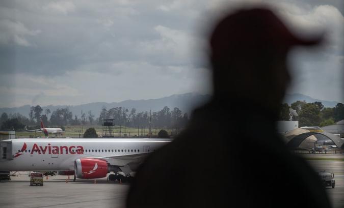Duas aeronaves arrendadas pela Avianca são alvo de disputa na Justiça por falta de pagamento(foto: Raul Arboleda/AFP) Duas aeronaves arrendadas pela Avianca são alvo de disputa na Justiça por falta de pagamento(foto: Raul Arboleda/AFP)