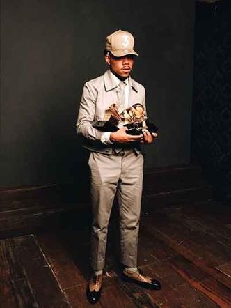 Chance The Rapper levou três Grammys em 2017(foto: Facebook/Reprodução) Chance The Rapper levou três Grammys em 2017(foto: Facebook/Reprodução)