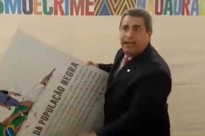 Pelas redes sociais, o Coronel Tadeu afirmou que Pelas redes sociais, o Coronel Tadeu afirmou que