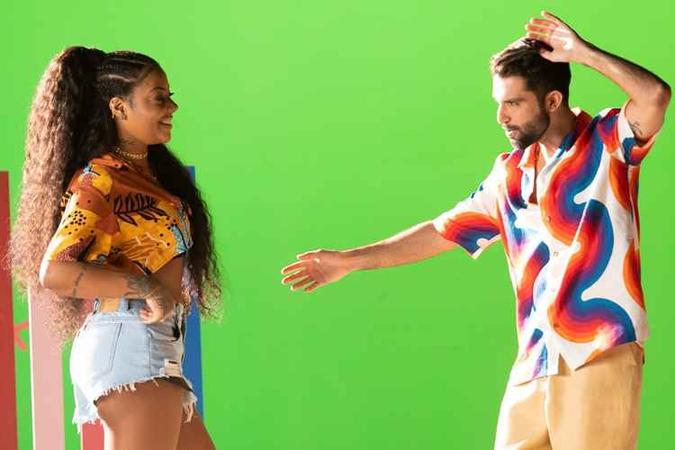 Essa é a primeira vez em que os cantores trabalham juntos(foto: Breno Galtier/Divulgação) Essa é a primeira vez em que os cantores trabalham juntos(foto: Breno Galtier/Divulgação)