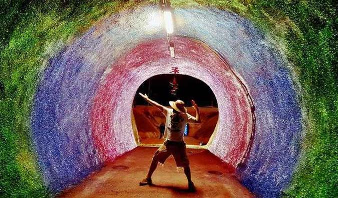 O Túnel do Lago será ocupado até 30 de setembro com festas e atividades culturais(foto: Faquini Produções/Divulgação) O Túnel do Lago será ocupado até 30 de setembro com festas e atividades culturais(foto: Faquini Produções/Divulgação)