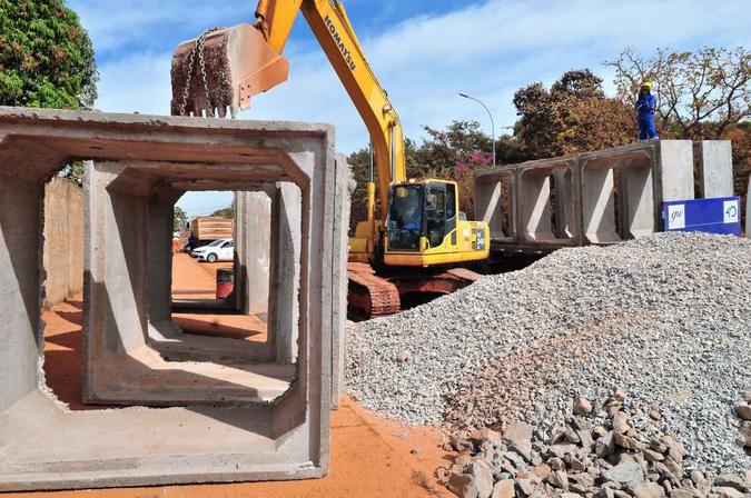 R0 milhões em obras de Infraestrutura no Setor Habitacional de Vicente Pires.(foto: Terracap/Divulgação.)