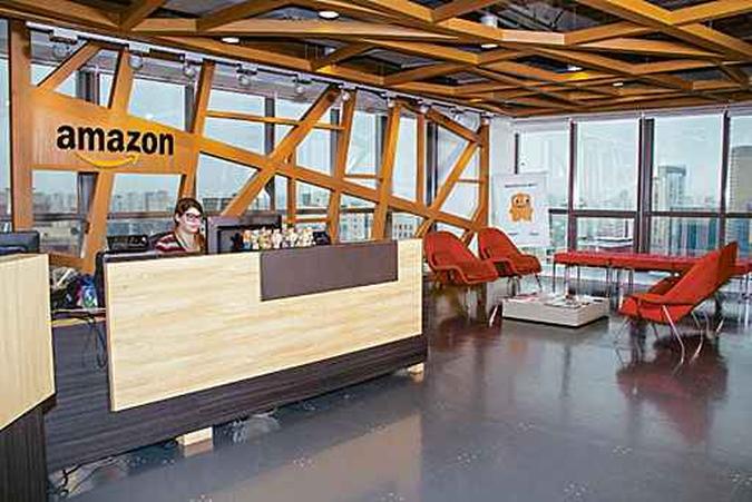 Escritório da multinacional no Brasil ocupa um moderno prédio na Zona Sul da capital paulista. Centro de distribuição fica em Barueri (foto: Júlio Vilela/Amazon/Divulgação ) Escritório da multinacional no Brasil ocupa um moderno prédio na Zona Sul da capital paulista. Centro de distribuição fica em Barueri (foto: Júlio Vilela/Amazon/Divulgação )