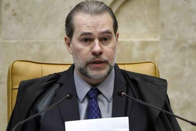Voto do presidente do Supremo Tribunal Federal, ministro Dias Toffoli, deverá ser decisivo sobre detenção em segundo grau de Justiça (foto: Ed Alves/CB/D.A Press) Voto do presidente do Supremo Tribunal Federal, ministro Dias Toffoli, deverá ser decisivo sobre detenção em segundo grau de Justiça (foto: Ed Alves/CB/D.A Press)