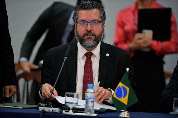 Ministro das Relações Exteriores se manifestou pelo Twitter (foto: Carl de Souza/AFP) Ministro das Relações Exteriores se manifestou pelo Twitter (foto: Carl de Souza/AFP)
