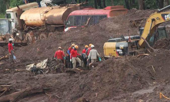 Tragédia já deixou 193 mortos. Ainda há 115 pessoas desaparecidas(foto: Edesio Ferreira/EM/D.A Press) Tragédia já deixou 193 mortos. Ainda há 115 pessoas desaparecidas(foto: Edesio Ferreira/EM/D.A Press)