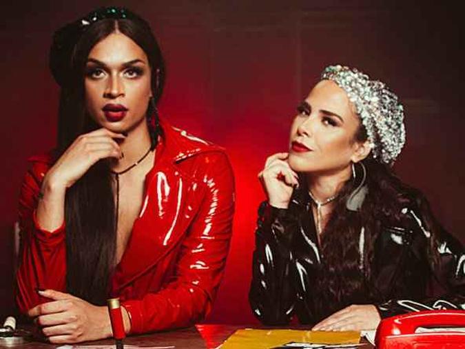 Lia e Wanessa interpretam duas justiceiras(foto: Rodolfo Magalhães/Divulgação) Lia e Wanessa interpretam duas justiceiras(foto: Rodolfo Magalhães/Divulgação)