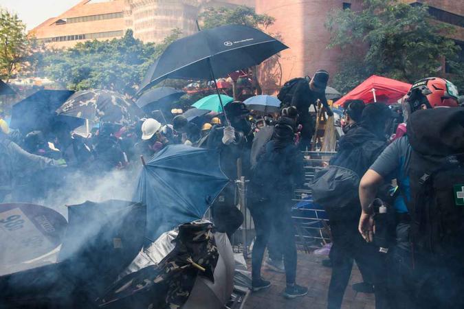 O governo de Pequim se recusou a fazer qualquer concessão e advertiu que não tolerará uma insurreição(foto: Anthony Wallace/ AFP) O governo de Pequim se recusou a fazer qualquer concessão e advertiu que não tolerará uma insurreição(foto: Anthony Wallace/ AFP)