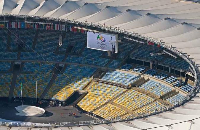 Foco das atenções de competidores dos cinco continentes, o Maracanã é um dos locais com grande destaque (foto: Yasuyoshi Chiba/AFP - 26/7/16) Foco das atenções de competidores dos cinco continentes, o Maracanã é um dos locais com grande destaque (foto: Yasuyoshi Chiba/AFP - 26/7/16)