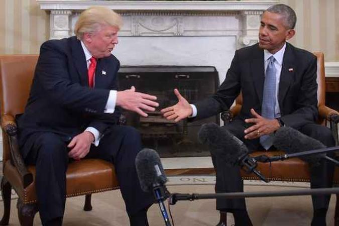 O encontro, disse o presidente eleito, deveria durar 10 ou 15 minutos, e entretanto O encontro, disse o presidente eleito, deveria durar 10 ou 15 minutos, e entretanto