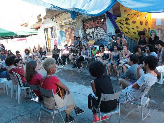 Artistas revitalizaram espa�os no Mercado Sul(foto: Webert da Cruz/Divulga��o)
