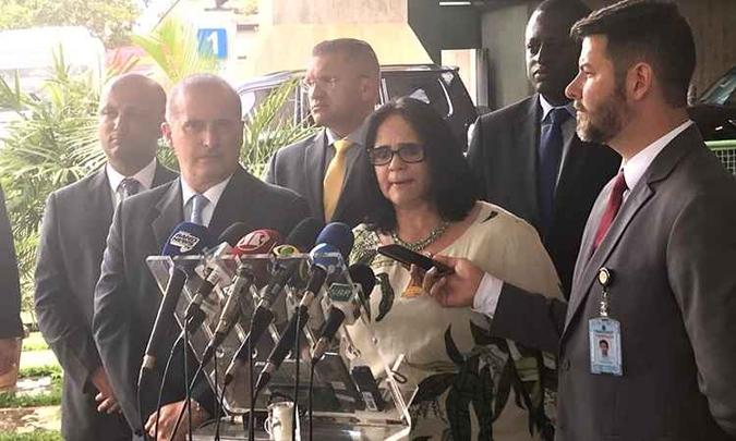 Damares pretende implementar políticas públicas de planejamento familiar para diminuição dos abortos(foto: Hamilton Ferrari/CB/DA Press) Damares pretende implementar políticas públicas de planejamento familiar para diminuição dos abortos(foto: Hamilton Ferrari/CB/DA Press)