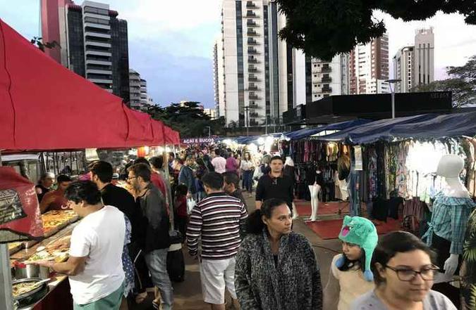 A Feira do Sol é um shopping a céu aberto.(foto: Francelle Marzano/EM/ D.A Press.) A Feira do Sol é um shopping a céu aberto.(foto: Francelle Marzano/EM/ D.A Press.)