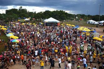 Bloco Encosta que cresce(foto: Ana Rayssa/D.A. Press) Bloco Encosta que cresce(foto: Ana Rayssa/D.A. Press)