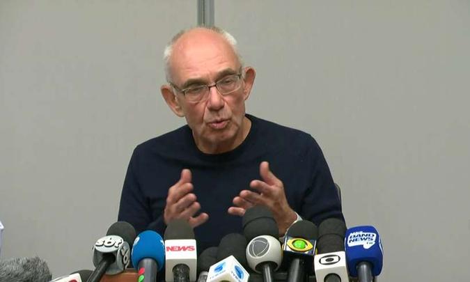 No dia do rompimento, Schvartsman deu coletiva de imprensa e disse: No dia do rompimento, Schvartsman deu coletiva de imprensa e disse: