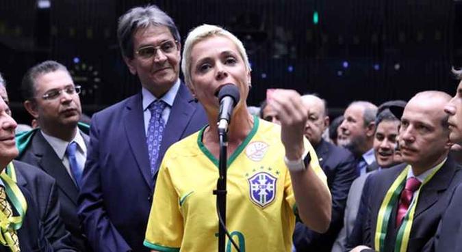 A posse de Cristiane Brasil está suspensa desde 8 de janeiro(foto: Antonio Augusto/ Câmara dos Deputados) A posse de Cristiane Brasil está suspensa desde 8 de janeiro(foto: Antonio Augusto/ Câmara dos Deputados)