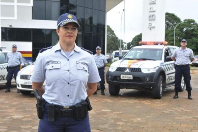 Coronel Sheyla Sampaio foi a primeira mulher a assumir comando da Polícia Militar(foto: Antonio Cunha/CB/D.A Press) Coronel Sheyla Sampaio foi a primeira mulher a assumir comando da Polícia Militar(foto: Antonio Cunha/CB/D.A Press)