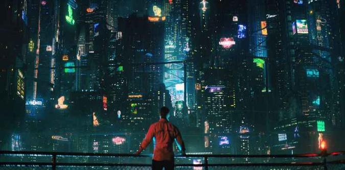 Cenas da primeira temporada de Altered carbon(foto: Netflix/Divulgação) Cenas da primeira temporada de Altered carbon(foto: Netflix/Divulgação)
