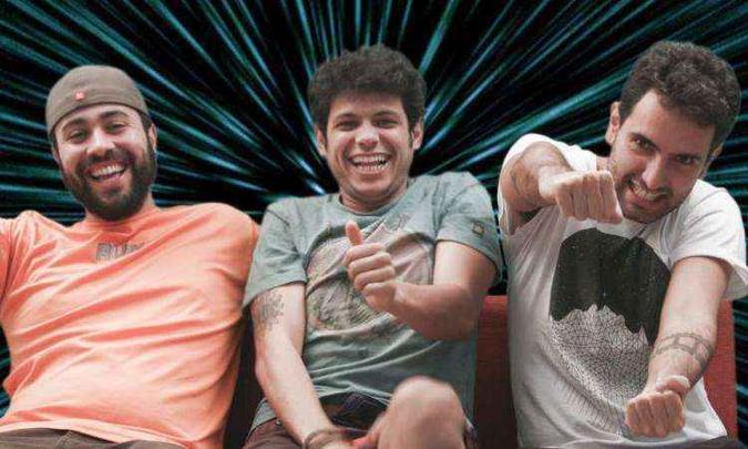 A turma do Histeria Channel: esquetes de humor misturados com ficção em quatro minutos(foto: Arquivo Pessoal) A turma do Histeria Channel: esquetes de humor misturados com ficção em quatro minutos(foto: Arquivo Pessoal)