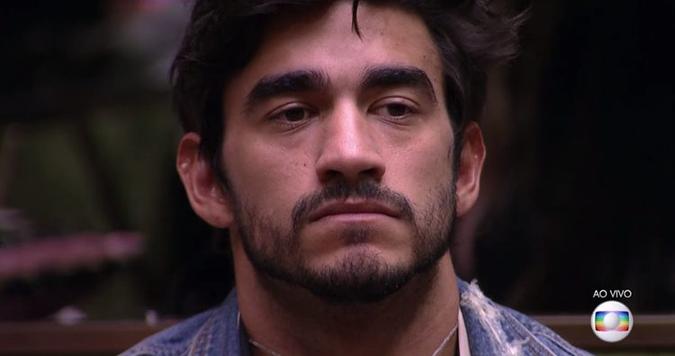 Guilherme foi o eliminado da semana(foto: TV Globo/Reprodução) Guilherme foi o eliminado da semana(foto: TV Globo/Reprodução)