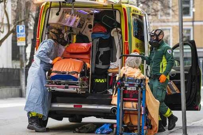 A Suécia registra 7.693 casos de infecção e 591 mortos.(foto: Jonathan NACKSTRAND / AFP) A Suécia registra 7.693 casos de infecção e 591 mortos.(foto: Jonathan NACKSTRAND / AFP)