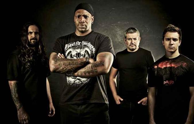 Banda Sepultura será uma das atrações do evento (foto: Internet/Reprodução ) Banda Sepultura será uma das atrações do evento (foto: Internet/Reprodução )