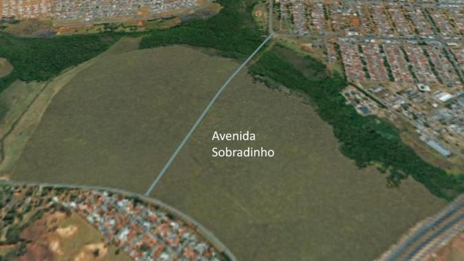 O projeto da Cidade Urbitá prevê espaço para 118 mil pessoas. A iniciativa será erguida na antiga Fazenda Paranoazinho, entre Sobradinho e Grande Colorado(foto: Reprodução ) O projeto da Cidade Urbitá prevê espaço para 118 mil pessoas. A iniciativa será erguida na antiga Fazenda Paranoazinho, entre Sobradinho e Grande Colorado(foto: Reprodução )