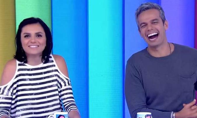 Monica Iozzi e Otaviano Costa formaram dupla entre 2015 e 2016(foto: Reprodução) Monica Iozzi e Otaviano Costa formaram dupla entre 2015 e 2016(foto: Reprodução)