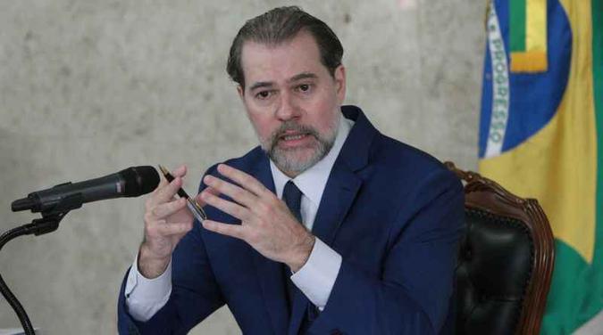 O presidente do Supremo também destacou a necessidade de ampliar esforços em relação à segurança pública(foto: Carlos Moura/SCO/STF) O presidente do Supremo também destacou a necessidade de ampliar esforços em relação à segurança pública(foto: Carlos Moura/SCO/STF)