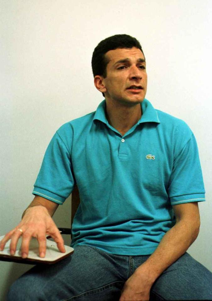Marcos Willians Herbas Camacho, o Marcola, na Papuda, em 2001(foto: Jose Varella/CB/D.A Press - 18/6/01 ) Marcos Willians Herbas Camacho, o Marcola, na Papuda, em 2001(foto: Jose Varella/CB/D.A Press - 18/6/01 )