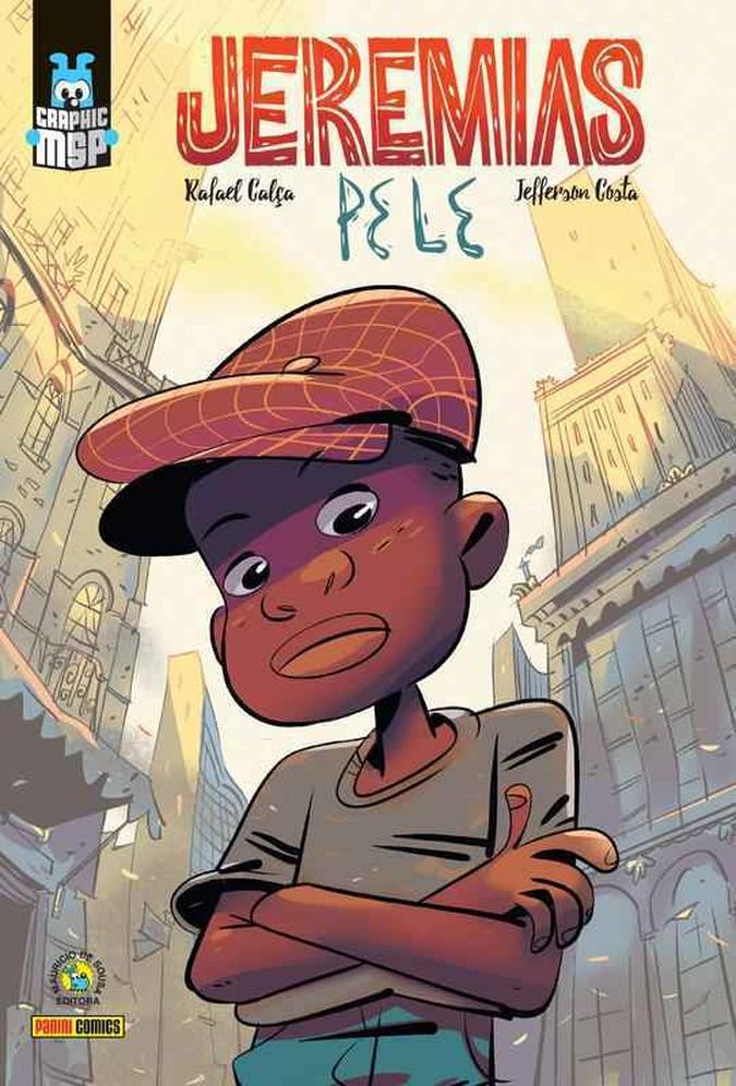 Capa da graphic novel 'Jeremias - Pele'Maurício de Sousa Produções/DIvulgação Capa da graphic novel 'Jeremias - Pele'Maurício de Sousa Produções/DIvulgação