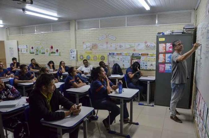 O principal responsável pelo quadro preocupante do Brasil é a estagnação na escolaridade(foto: Nicolas Braga/Esp. CB/D.A Press ) O principal responsável pelo quadro preocupante do Brasil é a estagnação na escolaridade(foto: Nicolas Braga/Esp. CB/D.A Press )