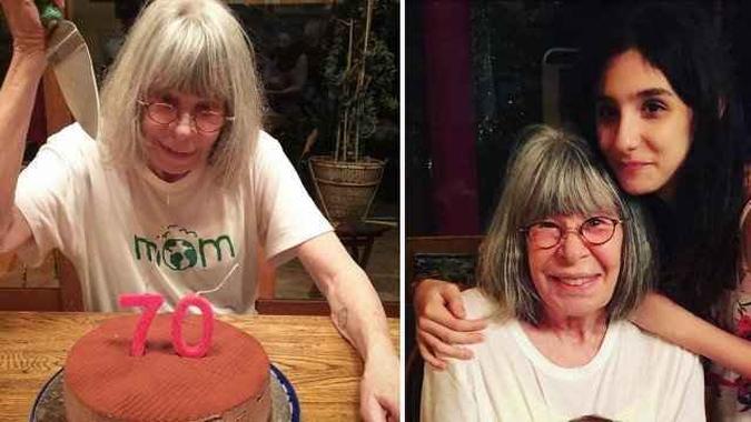 Marido da Rita Lee registrou cantora festejando 70 anos com a neta(foto: Reprodução/Instagram ) Marido da Rita Lee registrou cantora festejando 70 anos com a neta(foto: Reprodução/Instagram )