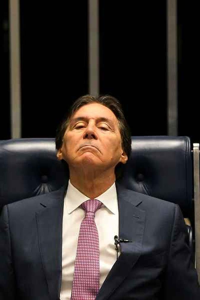 Senador Eunício Oliveira durante sessão no plenário(foto: Marcelo Camargo/Agência Brasil) Senador Eunício Oliveira durante sessão no plenário(foto: Marcelo Camargo/Agência Brasil)