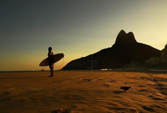 Praia de Ipanema.(foto: CARL DE SOUZA / AFP) Praia de Ipanema.(foto: CARL DE SOUZA / AFP)