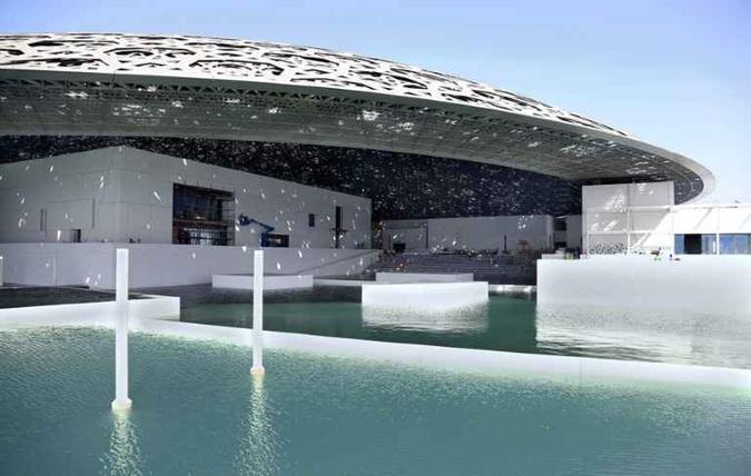 Museu de Abu Dhabi será o primeiro do gênero universal no mundo árabe(foto: Tdic/AFP/Arquivos / Ho) Museu de Abu Dhabi será o primeiro do gênero universal no mundo árabe(foto: Tdic/AFP/Arquivos / Ho)