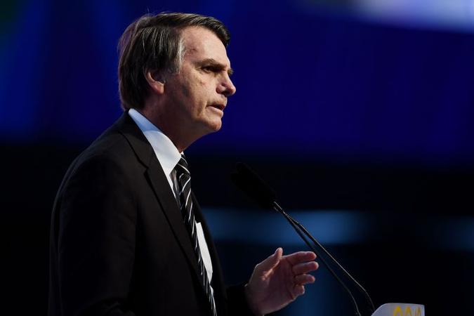 Com sete segundos de televisão, um dos principais objetivos do PSL, ao firmar a aliança com o PR, era conquistar mais tempo de propaganda(foto: Evaristo Sa/AFP) Com sete segundos de televisão, um dos principais objetivos do PSL, ao firmar a aliança com o PR, era conquistar mais tempo de propaganda(foto: Evaristo Sa/AFP)