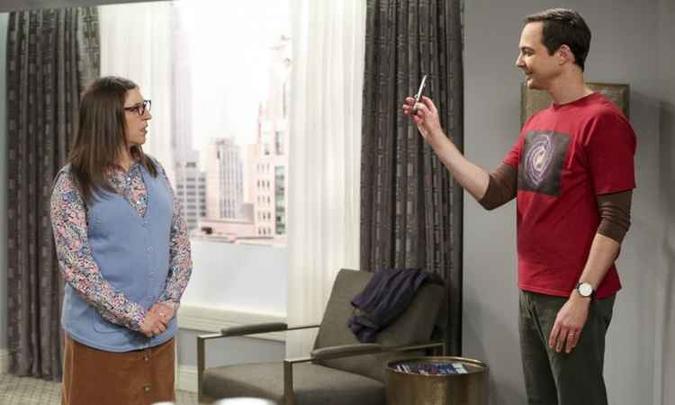 'The big bang theory' liderou a audiência anual entre séries de 2013 a 2017(foto: Michael Yarish/Warner Channel) 'The big bang theory' liderou a audiência anual entre séries de 2013 a 2017(foto: Michael Yarish/Warner Channel)