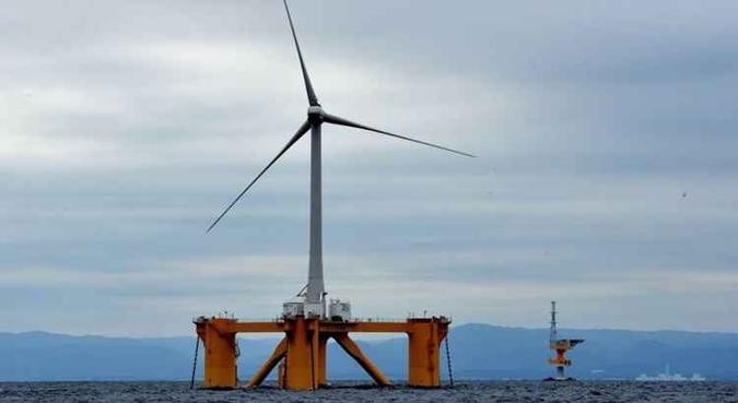 A ideia é instalar torres de geração eólica(foto: AFP) A ideia é instalar torres de geração eólica(foto: AFP)