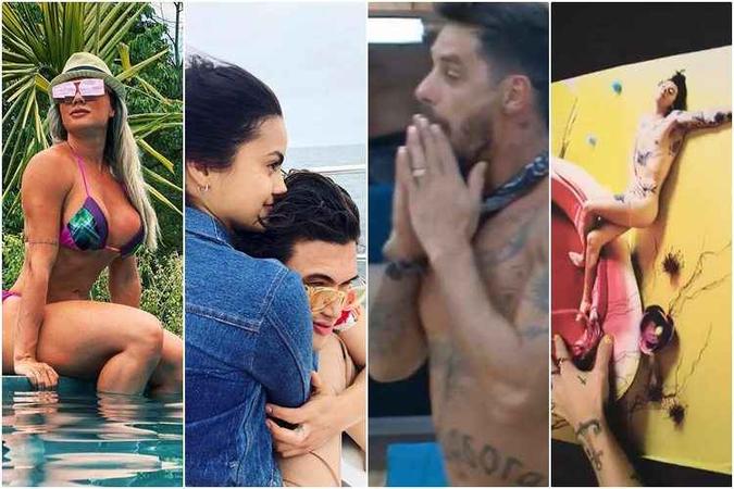 O Destaque Pop desta semana(foto: Imagem 1: Reprodução/Instagram - Imagem 2: Reprodução/Instagram - Imagem 3: Reprodução/Instagram/PlayPlus/TV Record - Imagem 4: Reprodução/Twitter ) O Destaque Pop desta semana(foto: Imagem 1: Reprodução/Instagram - Imagem 2: Reprodução/Instagram - Imagem 3: Reprodução/Instagram/PlayPlus/TV Record - Imagem 4: Reprodução/Twitter )