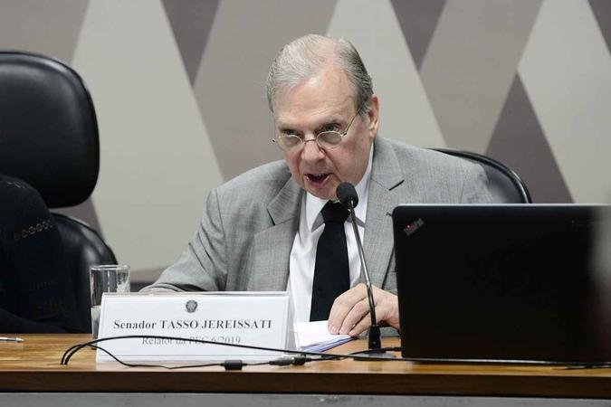 Relator da PEC paralela, senador Tasso Jereissati(foto: Pedro França/Agência Senado) Relator da PEC paralela, senador Tasso Jereissati(foto: Pedro França/Agência Senado)