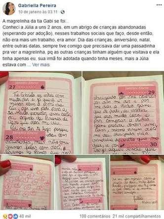 (foto: Reprodução/Facebook ) (foto: Reprodução/Facebook )