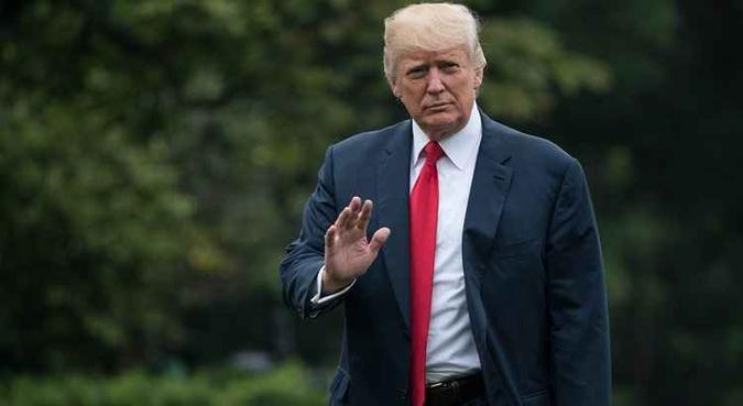 O presidente dos EUA, Donald Trump(foto: Nicholas Kamm/ AFP ) O presidente dos EUA, Donald Trump(foto: Nicholas Kamm/ AFP )