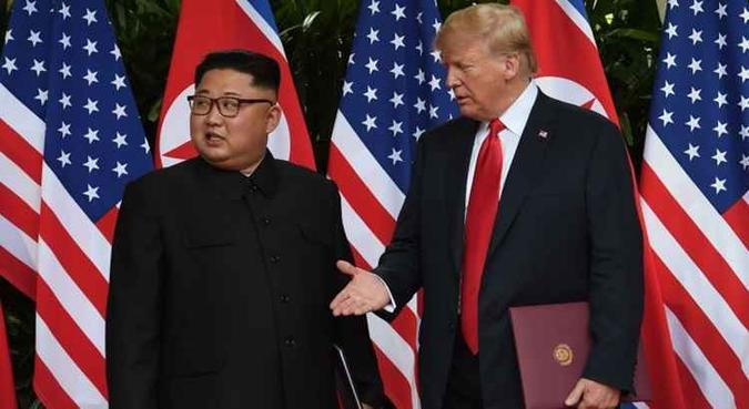 O comunicado chega alguns dias depois que os Estados Unidos assinalaram a necessidade de manter a pressão sobre Pyongyang (foto: Anthony Wallace) O comunicado chega alguns dias depois que os Estados Unidos assinalaram a necessidade de manter a pressão sobre Pyongyang (foto: Anthony Wallace)